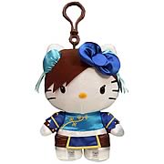Street Fighter Hello Kitty Chun-Li Plush Clip-On Coin Purse